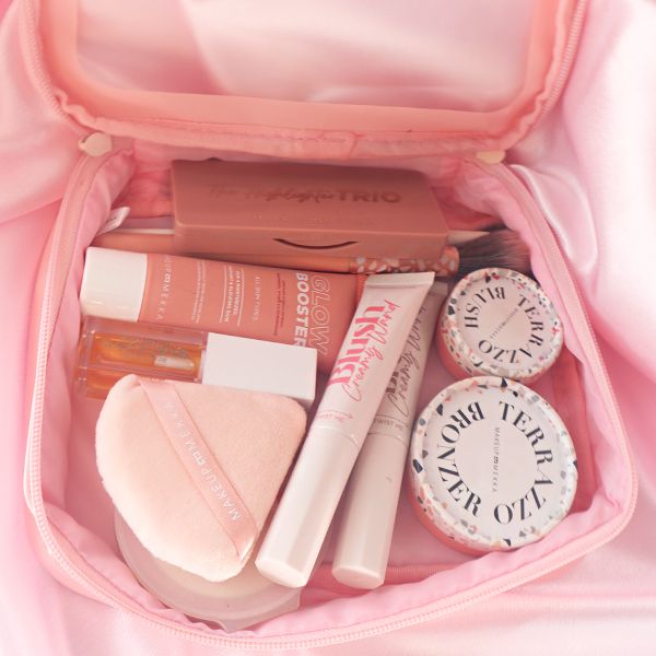Pink Frosted Bag